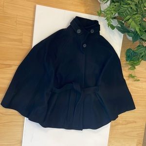 Esprit wool cape coat with pockets